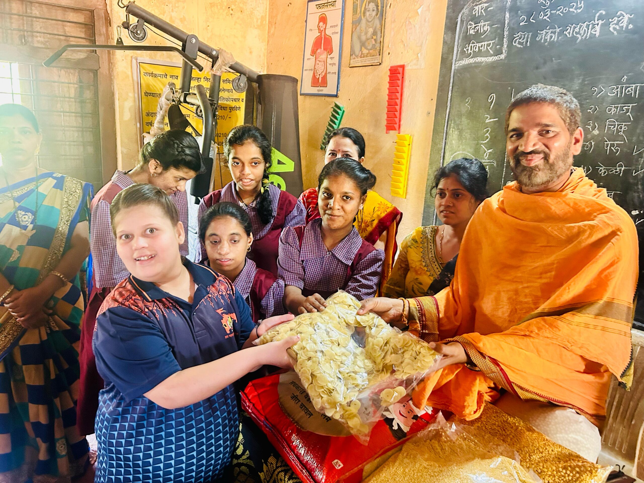 ₹३५१/- मासिक अन्नदान सेवा